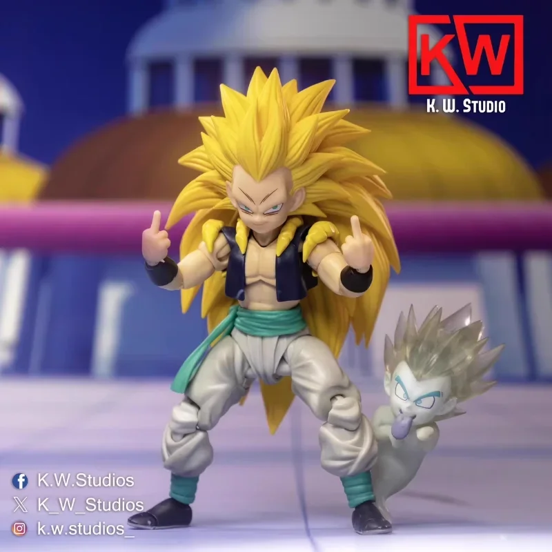 

In Stock K.W. Studio Shf Wutianx, Wutiangus, Super 3 Wukong Head Carving Accessory Bag Collection Gifts