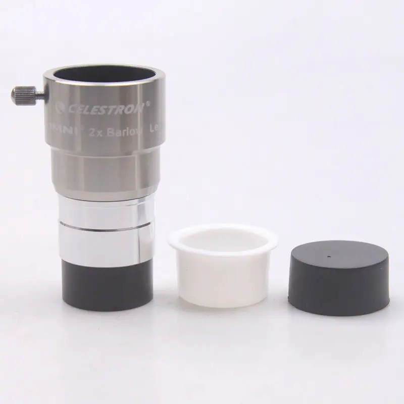 

Omni 2x металлические линзы Барлоу, металлические 93326, аксессуар для телескопа 1,25 дюйма, универсальный для Celestron