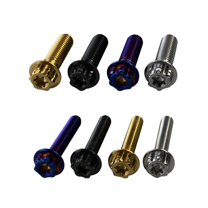 Road Faith – jeu de boulons de garde-boue avant en alliage de titane, adaptateur d'étrier Radial, vis pour Harley Touring FLHR Softail FXLR Sportster