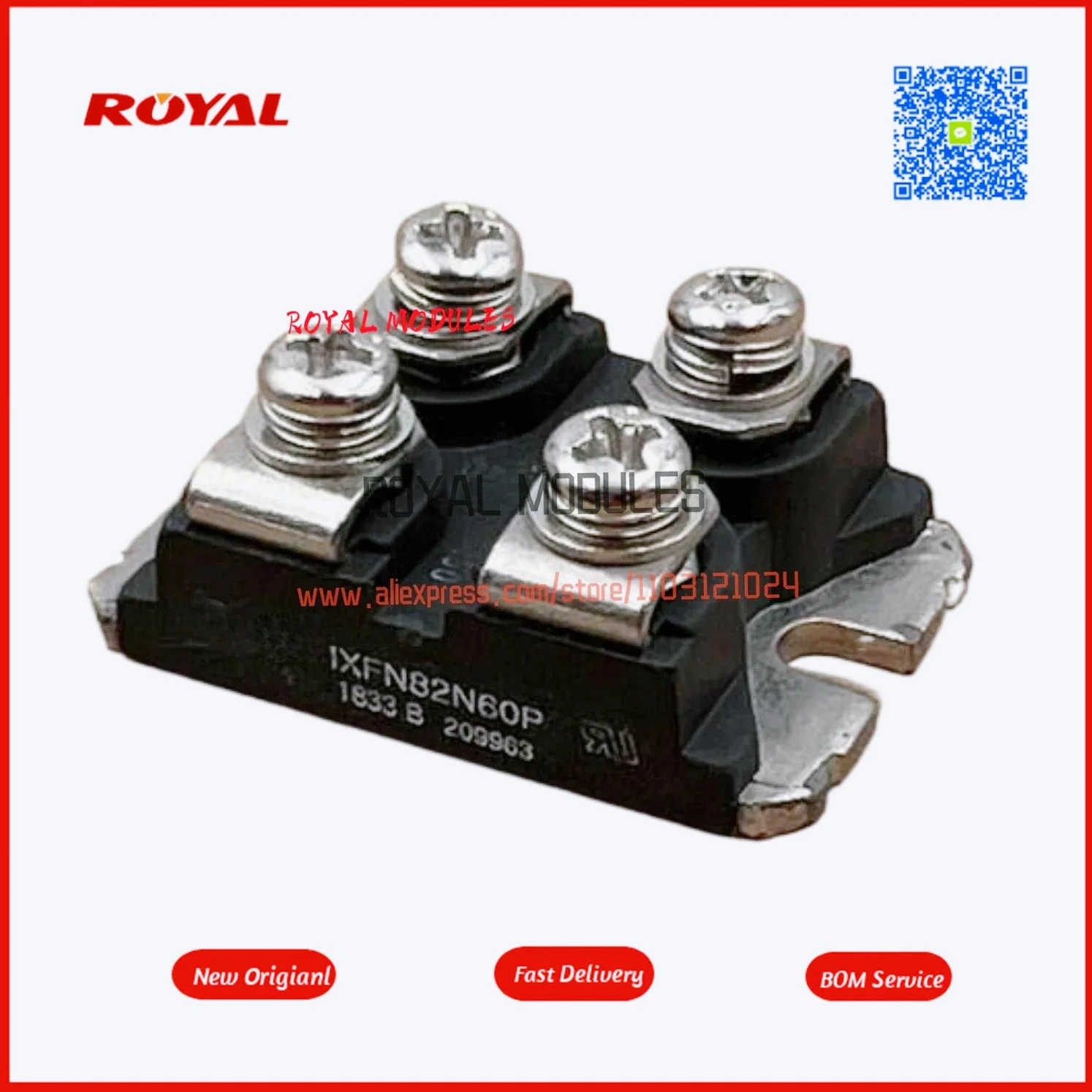 New Original  IXFN120N20 IXFN120N65X2