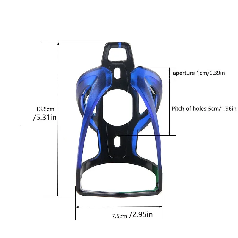 Bike Water Bottle Holder Two-Tone Solid Color Water Cup Holder Riding Accessories Equipment Bike Mountain Bike Water Cup Holder