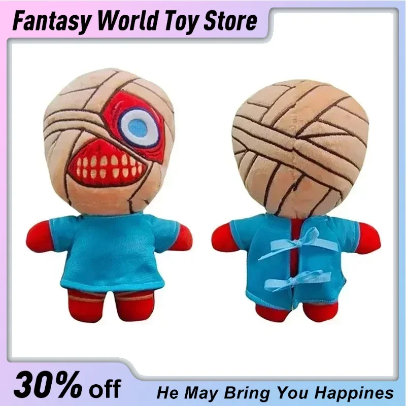 25cm Mouthwashing Cute Kawaii  Plush Doll Captain Action Figure Mouthwash Plush Ornaments Collection Desktop Display Gift Toy