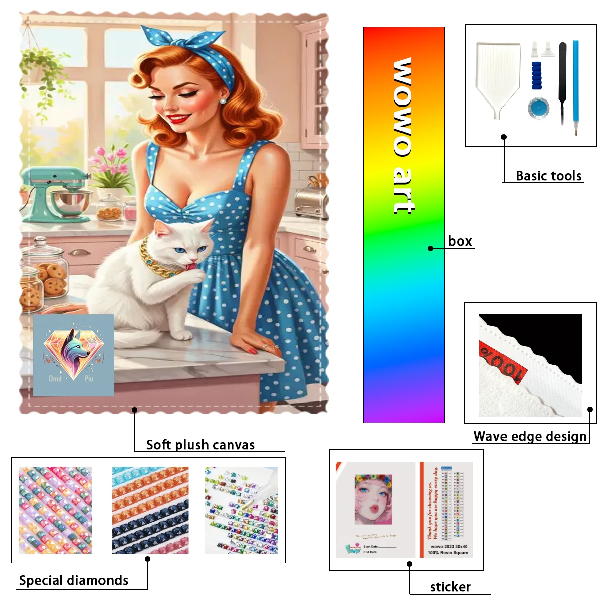 【Piu Diamond Art】Mi…