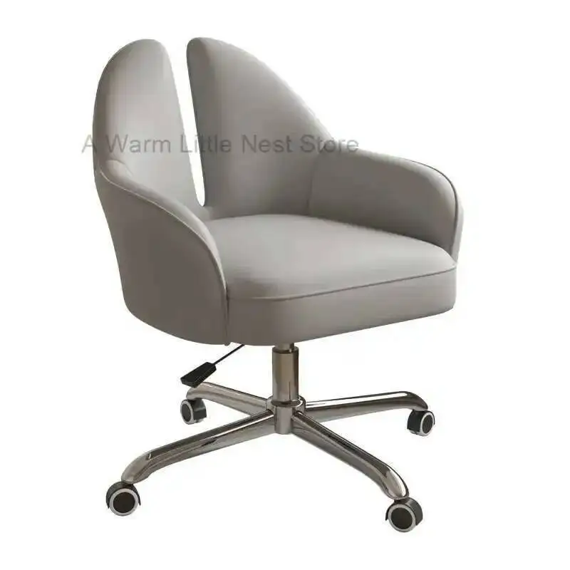 Mesa de oficina de diseño ejecutivo rodante, sillas de salón, silla de ordenador, escritorio, edredón, К mire Для Д®ма Sedia Ufficio