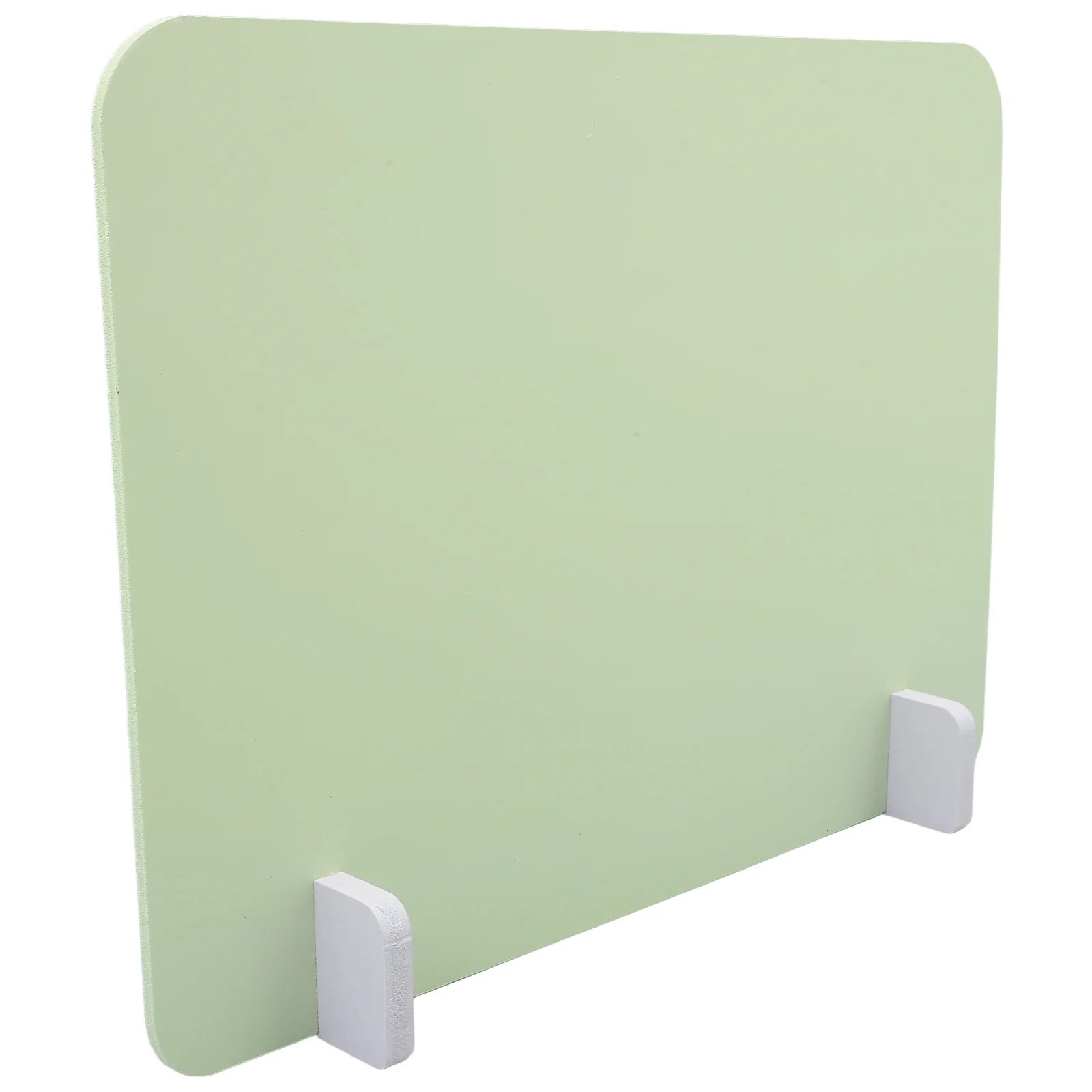 

Light Green Desk Divider Privacy Board For Counter Clamps Partition Plate Sneeze Guard Panel Desktop Screen Hardware Durabl