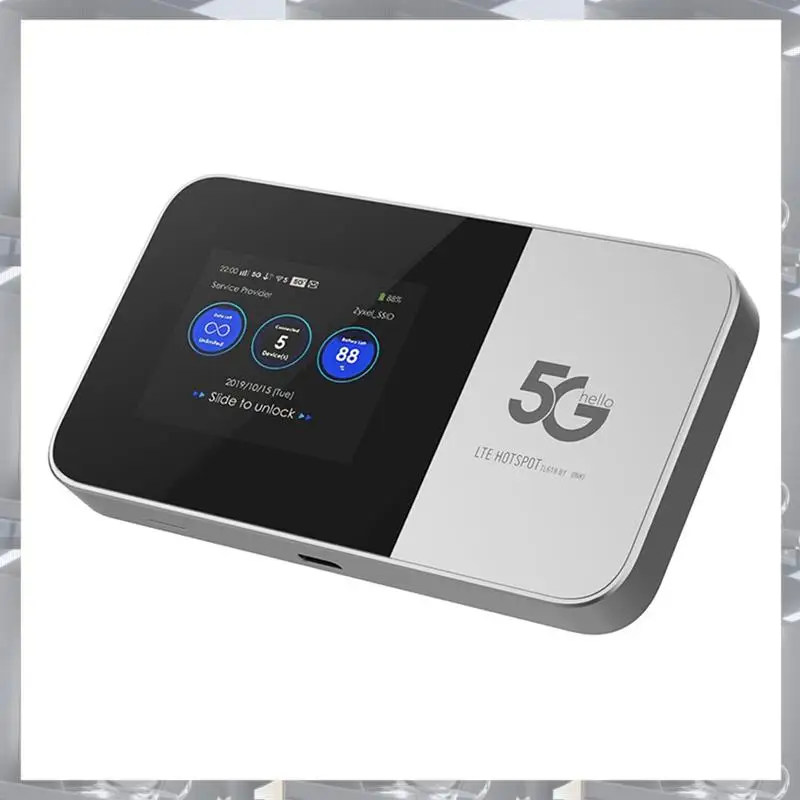 Hot Selling-M2B 5G Mifi Wireless Mini Portable Broadband Router Travel Wi-Fi Mobile Hotspot 5G Modem Sim Card Wifi Router 5Ghz W