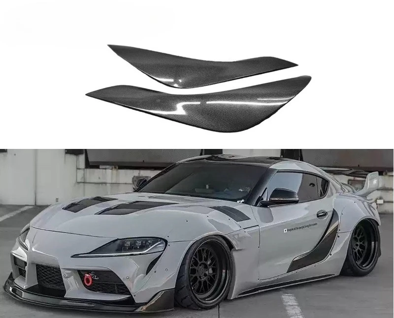 

Applicable To: Toyota Supra A90 A91 Carbon Fiber Door Panel Threshold Bar Decorative Replacement Retrofit