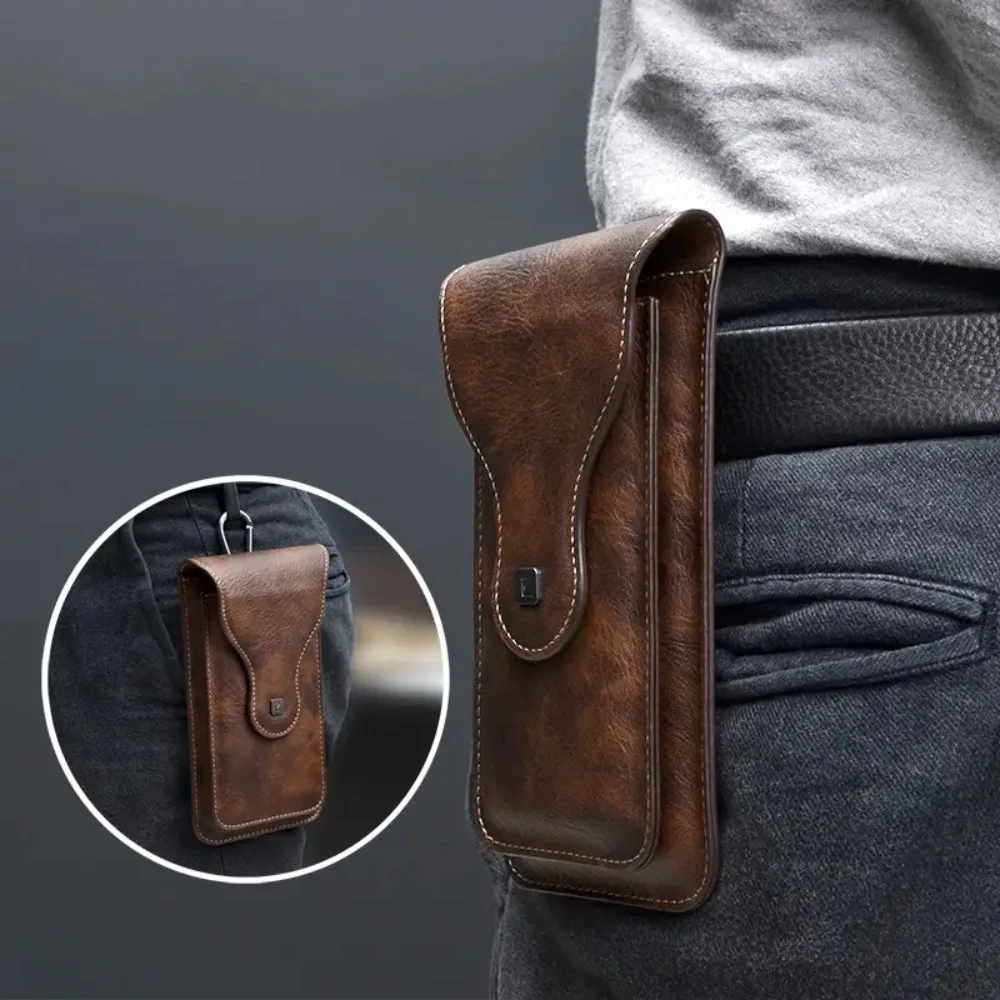 Handphone Waist Pouch Bag Men Beg Pinggang Lelaki Cellphone Pouch Belt Bag Men\'s Waist Bag Travel Bag Outdoor Sports Bag