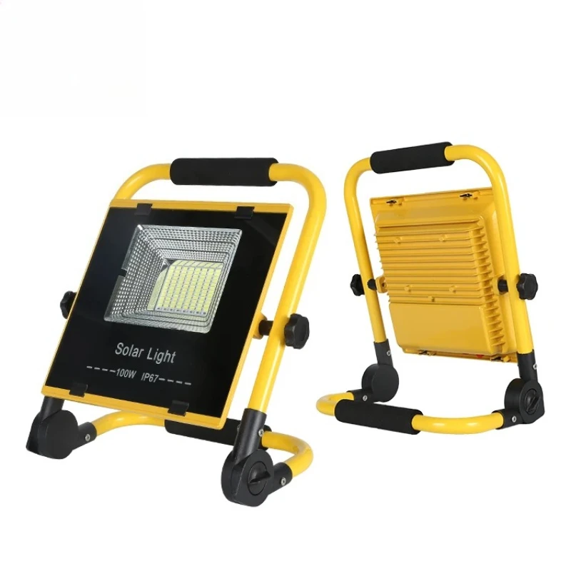 

Rechargeable mobile portable emergency outdoor lighting IP67 waterproof 60 100 120 180 w led camping light