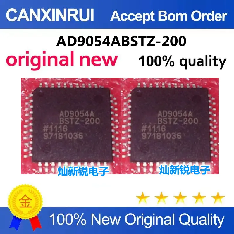 

AD9054ABSTZ-200 brand new original genuine product, quality guaranteed.