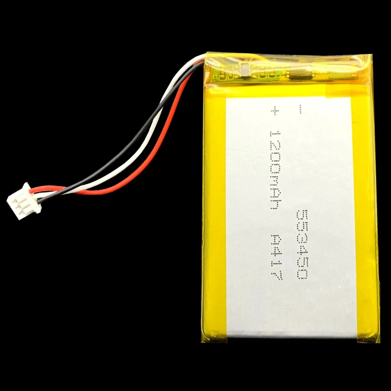 3.7V 1200mAh 523450 503450 JST 3Pin 1.25mm Rechargeable Polymer Lipo Battery For GPS Bluetooth Speaker DashCam Smart Phone DVD