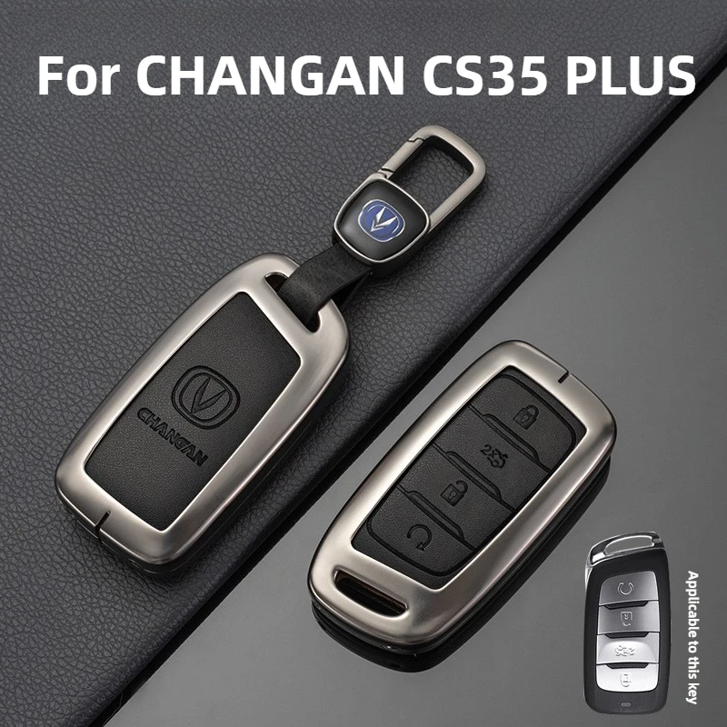 

Key Case For CHANGAN CS35 PLUS Accessories 2026/2025 Zinc Alloy Alloy Buckle Anti-Scratch Small Lightweight Durable 2022-2024