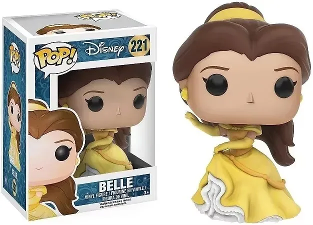 Funko POP Disney Figurines Jouet D'action Princesse Belle 221 #   Jouets de Collection, figurines d'action en vinyle, jouets, cadeau d'anniversaire carvinal
