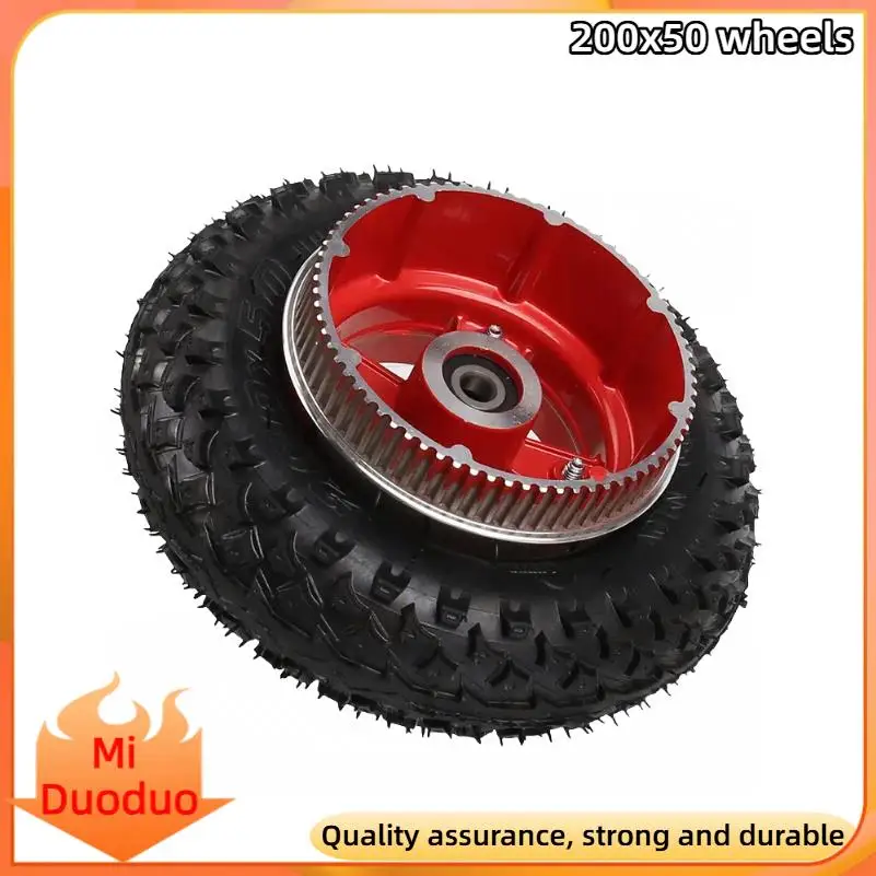 

Model: 200X50 wheels for 8-inch electric skateboard off-road tire accessories with gears