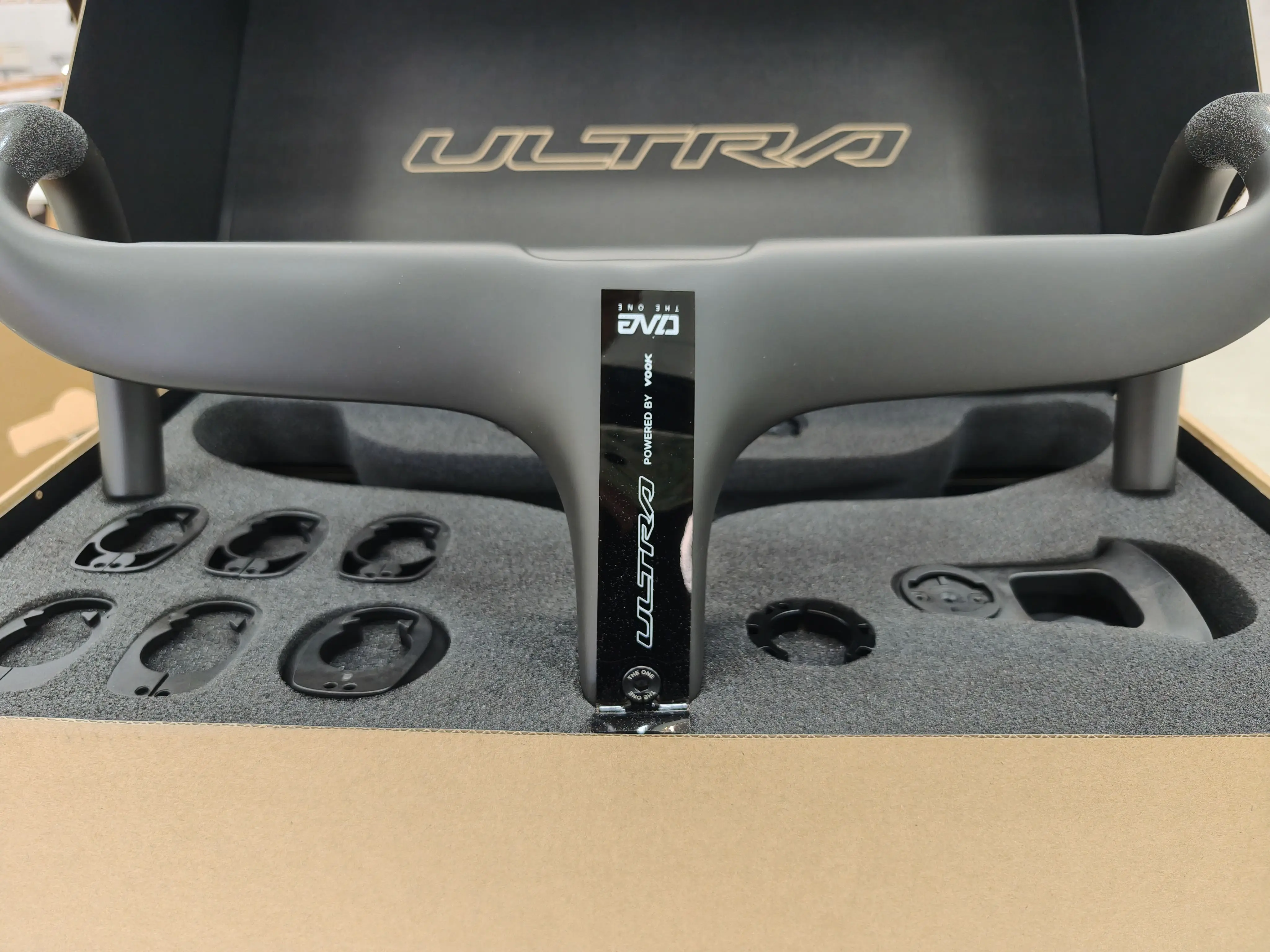 The ONE ULTRA aero carbon Integrated hamdlebar Hidden Trace Road Bicycle Handlebar 360/380/400/420 28.6mm Racing Bike