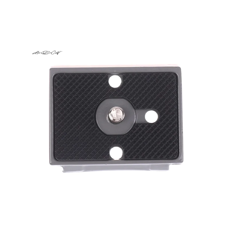 Pelat Pelepasan Cepat Kepala Bola Tripod Kamera Paduan Aluminium Abu-abu 200PL-14 Ringan Kompatibel dengan Aksesori Manfrotto