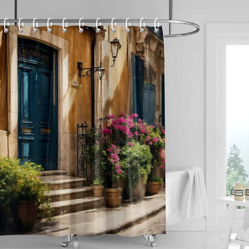 

Автомобильная занавеска для душа с героями мультфильмов, водонепроницаемая занавеска для ванной комнаты, занавеска для перегородки ванной комнаты, универсальный домашний декор, стиль Ins