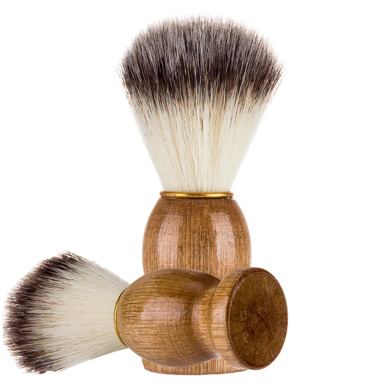 Hair Men's Shaving Brush Barber Salon Men Facial Beard Cleaning Appliance Shave Tool Razor BHL1383-FRO