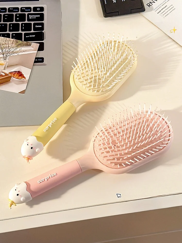 

Портативная антистатическая расческа с воздушной подушкой для домашнего использования, новая, для ухода за волосами, массажная расческа для кожи головы, расческа для придания объема и завивки волос