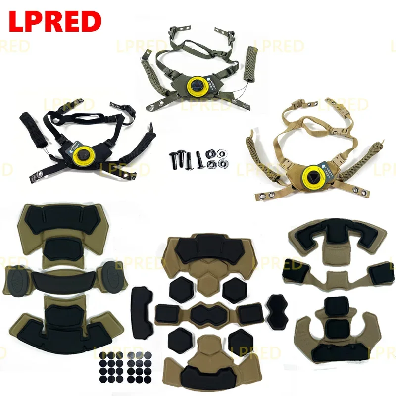 Wendy Helmet Suspension System Memory Foam Padding Kit Helmet Pads for Team Wendy Helmet Suspension Hanging System Strap Pad