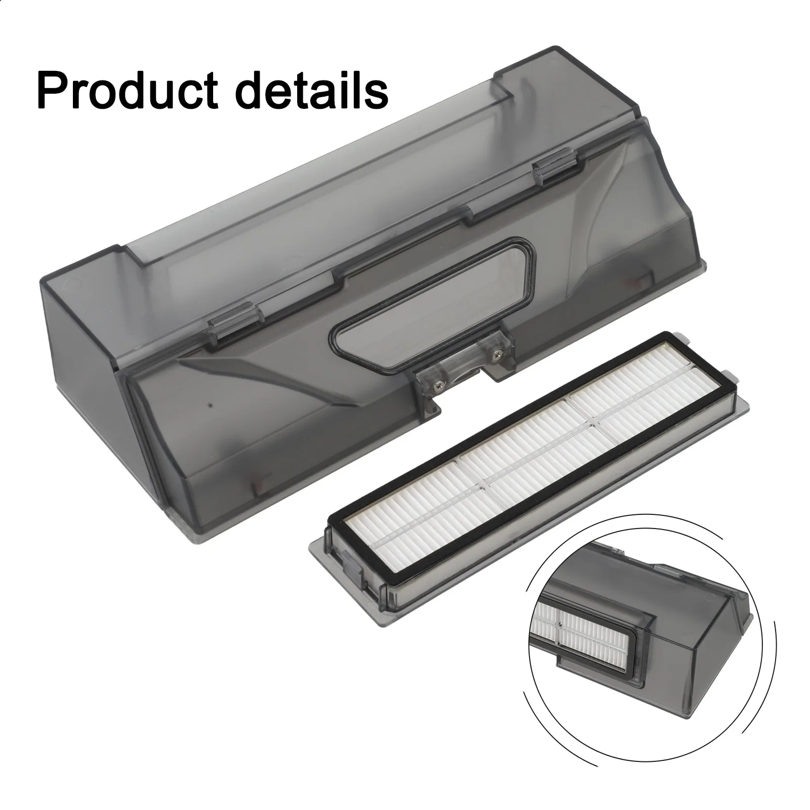 

Advanced Filtration Dustbin With Hepa Filter Dust Management Secure Dust Seal Easy Maintenance Design For Dreame D9