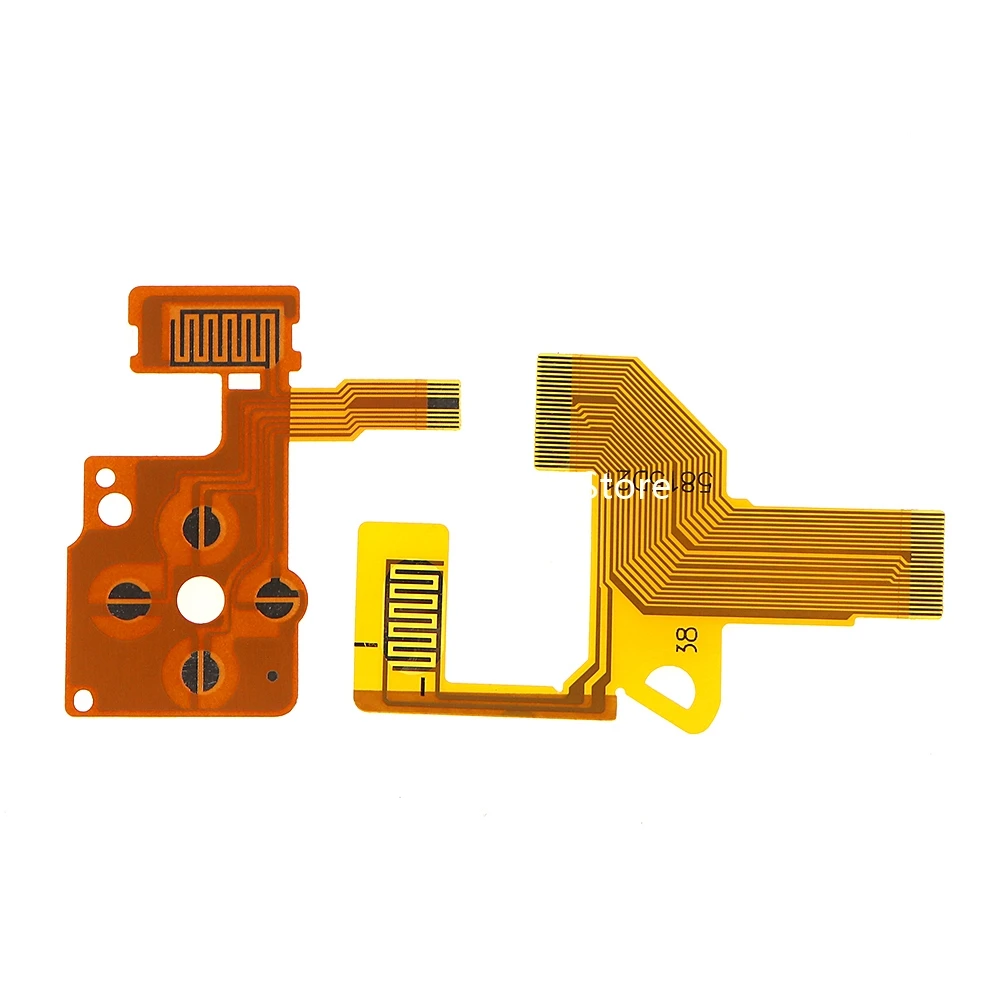 L R غشاء موصل مفتاح اليسار التحكم في مستوى الصوت كابل نحاسي نقي لاستبدال كابل الشريط الأيمن الأيسر لـ PSP1000