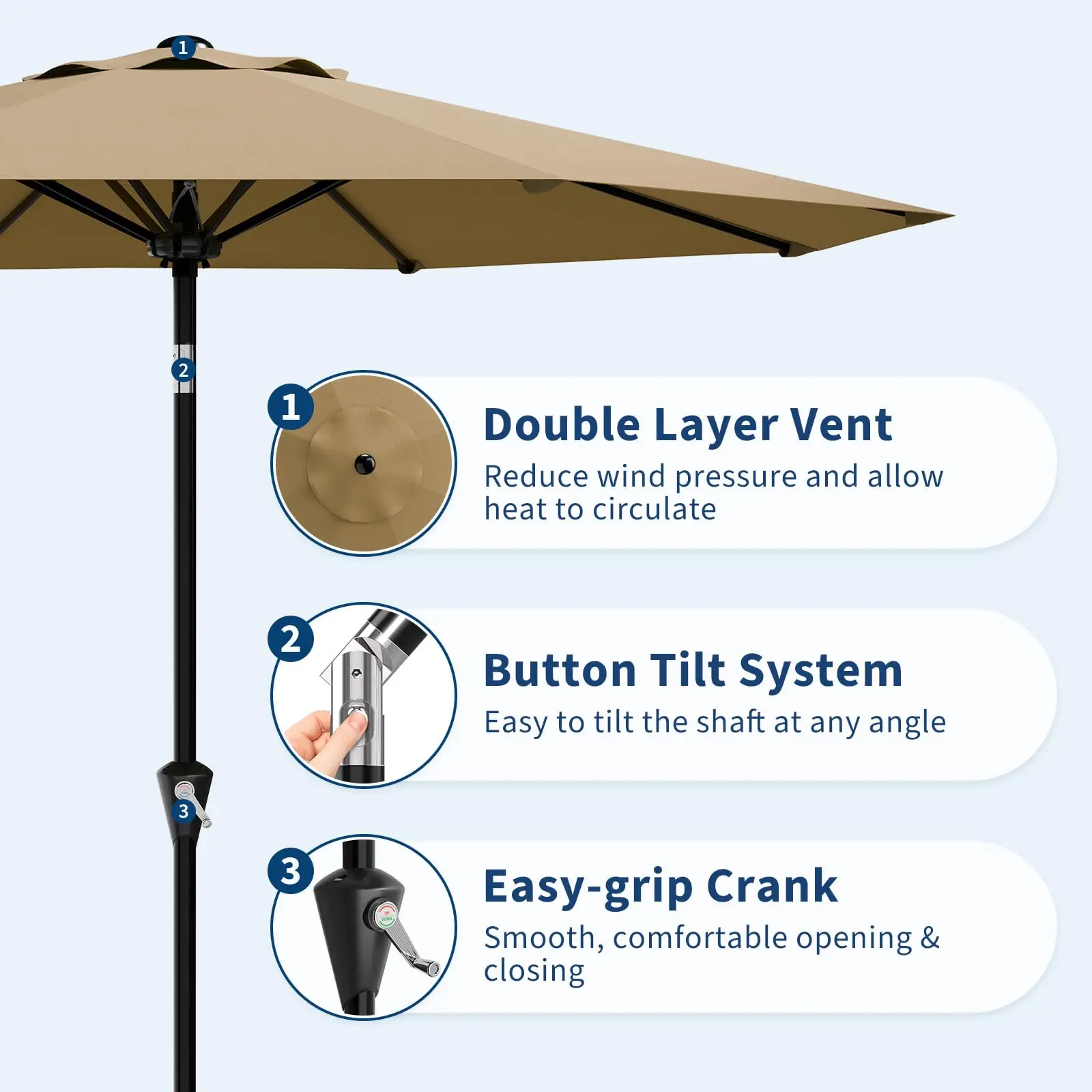 Thumbnail 4 - #9 Latest Outdoor Umbrella Bases Offers