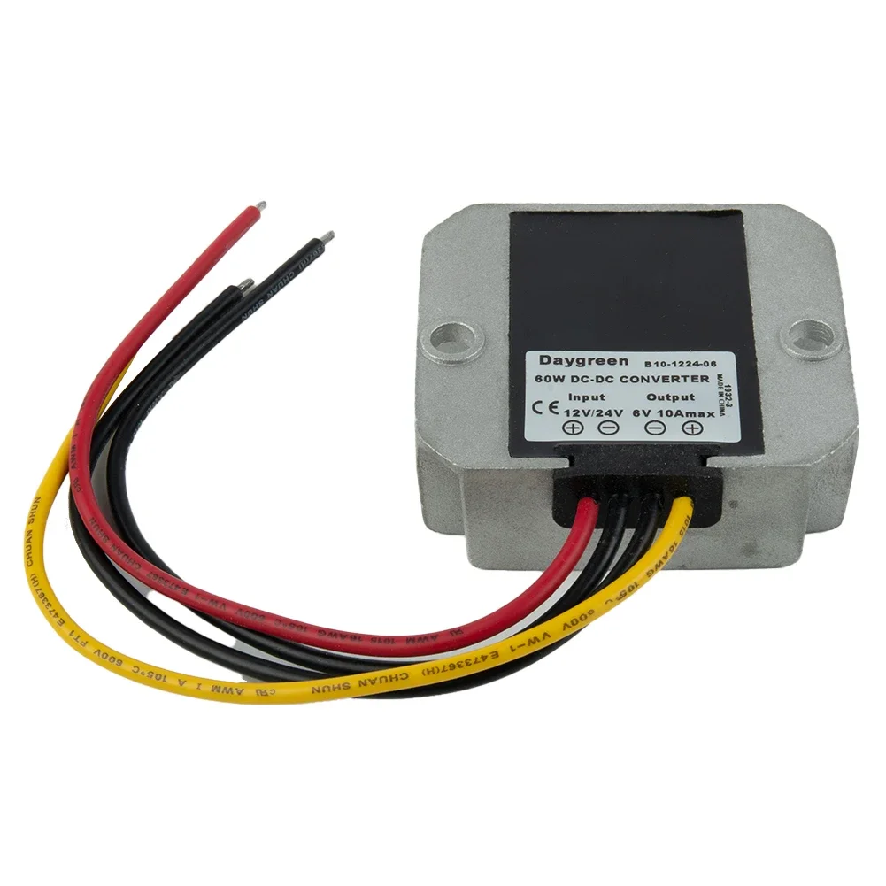 Regulator Power Converter IP68 Short-circuit Protection Step Down Module Waterproof 12V 24V To 6V DC-DC Full Power H10-1224-06