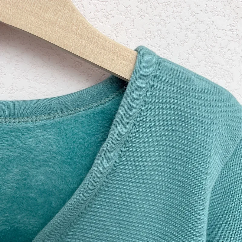 Velvet Inner Girls Ballet Wrap Tops Kids Long Sleeve Dance Sweater Warm Up Thick Winter Fleece Coat Dancer Cotton Cardigan Shrug