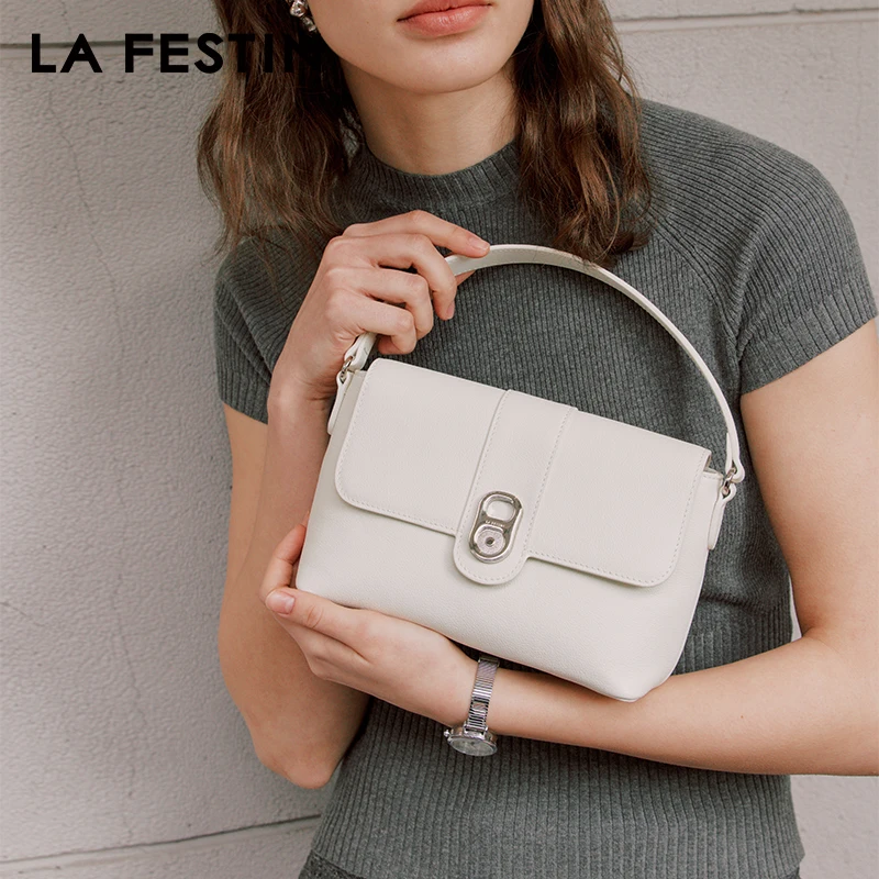 LA FESTIN Original Brand Women\'s handbag 2024 New Trend Shoulder Bag Crossbody Bag Designer Luxury Bag Square Bag