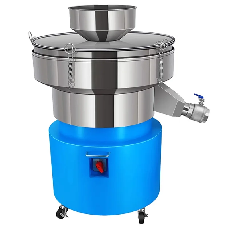 Vibrating screen paint latex paint automatic liquid filter powder screening machine food stainless steel screening