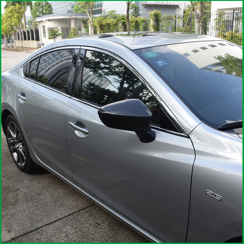 

For Mazda 6 2014 2015 2016 Rearview Mirror Cover Reverse Mirror Shell Case Cap Housing Car Parts Styling Auto Accessories