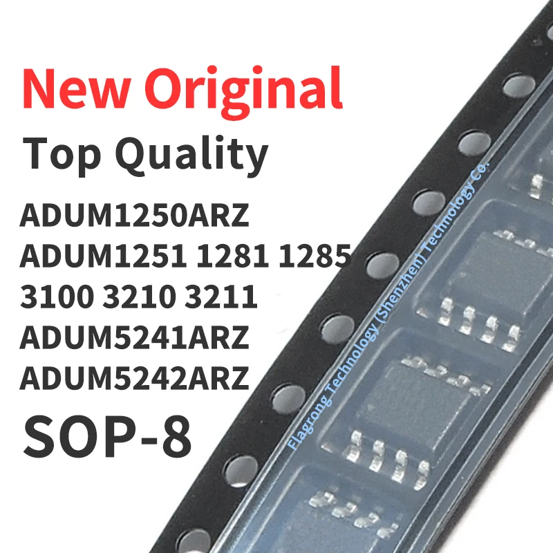 (1 Piece) ADUM 5242ARZ 1251ARZ 1250ARZ 1281ARZ 1285ARZ 3100ARZ 3210ARZ 3211ARZ 5241ARZ SOP-8 Original New Chip