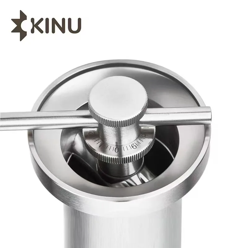 KINU M47 Manual Coffee Grinder Cafeteira Cozinha Coffee Accessories Portable High Quality  Hand Grinder Titanium Plating Burr