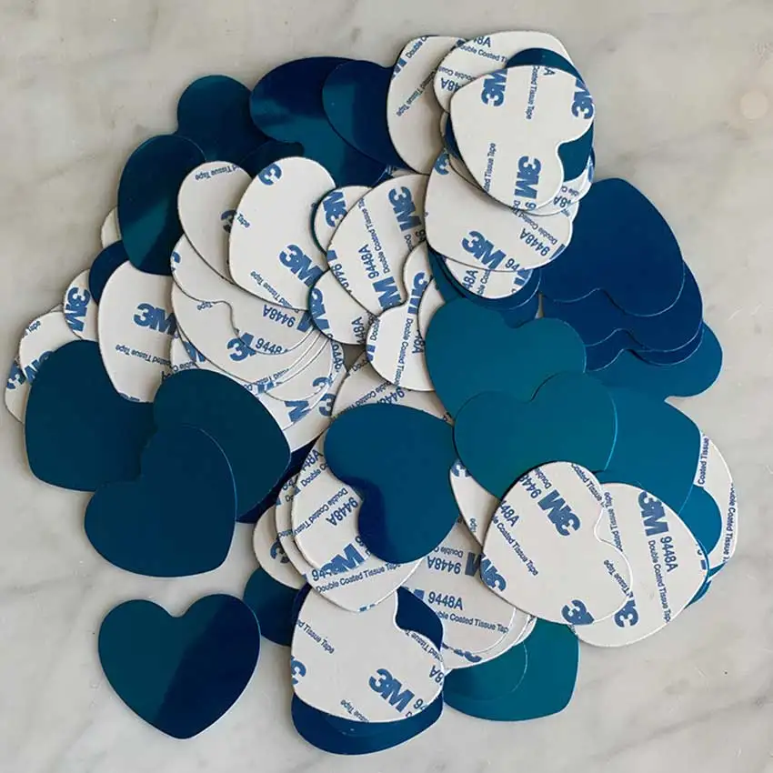 JCD 1 stücke Nette Herz Metall Blatt Platte Disk Aufkleber Für Magnetische Auto Telefon Halter Stehen Universal Handy Halterung eisen Aufkleber