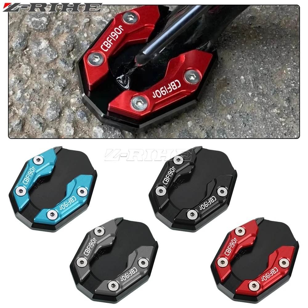 

For Honda CBF190SS CBF190TR CBF190X CBF190R CRF190L CBF 190 R X TR CRF 190L Kickstand Enlarger Side Stand Extension Plate Pad