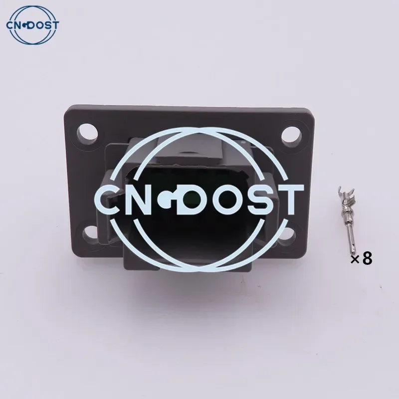 

1 комплект, 8-контактный DT04-8P-L012, автомобильная герметичная вилка переменного тока с фланцевым кабелем, клеммная розетка