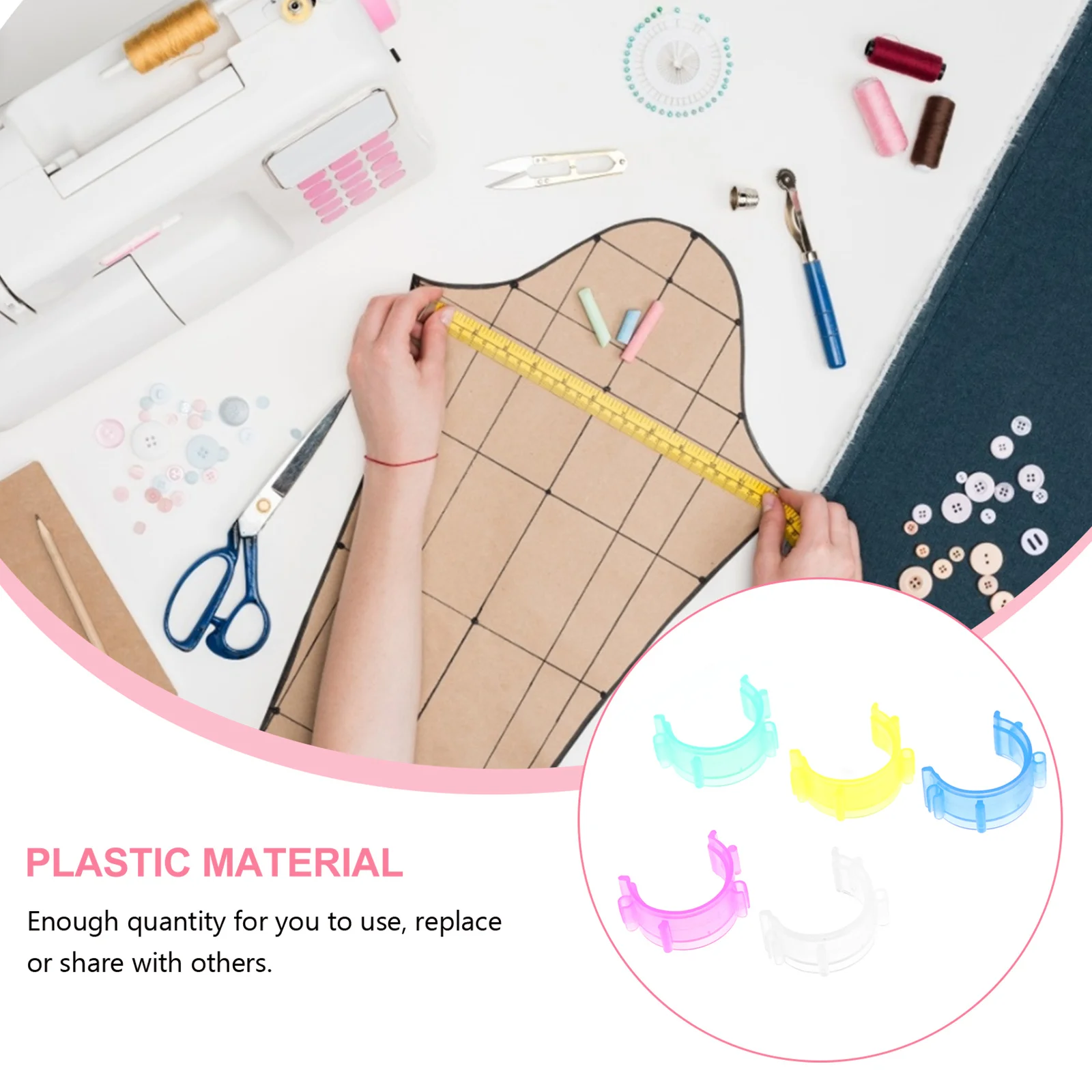 

125 Pcs Universal Bobbin Sewing Accessories Embroidery Household Tools Thread Holders