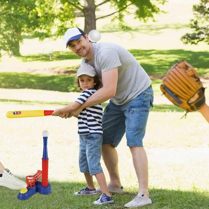 Ball Pitching Machine Ball Throwing Machine For Kid Baseball Soft Toss Machine Sports Training Equipment For Garden Yard Lawn