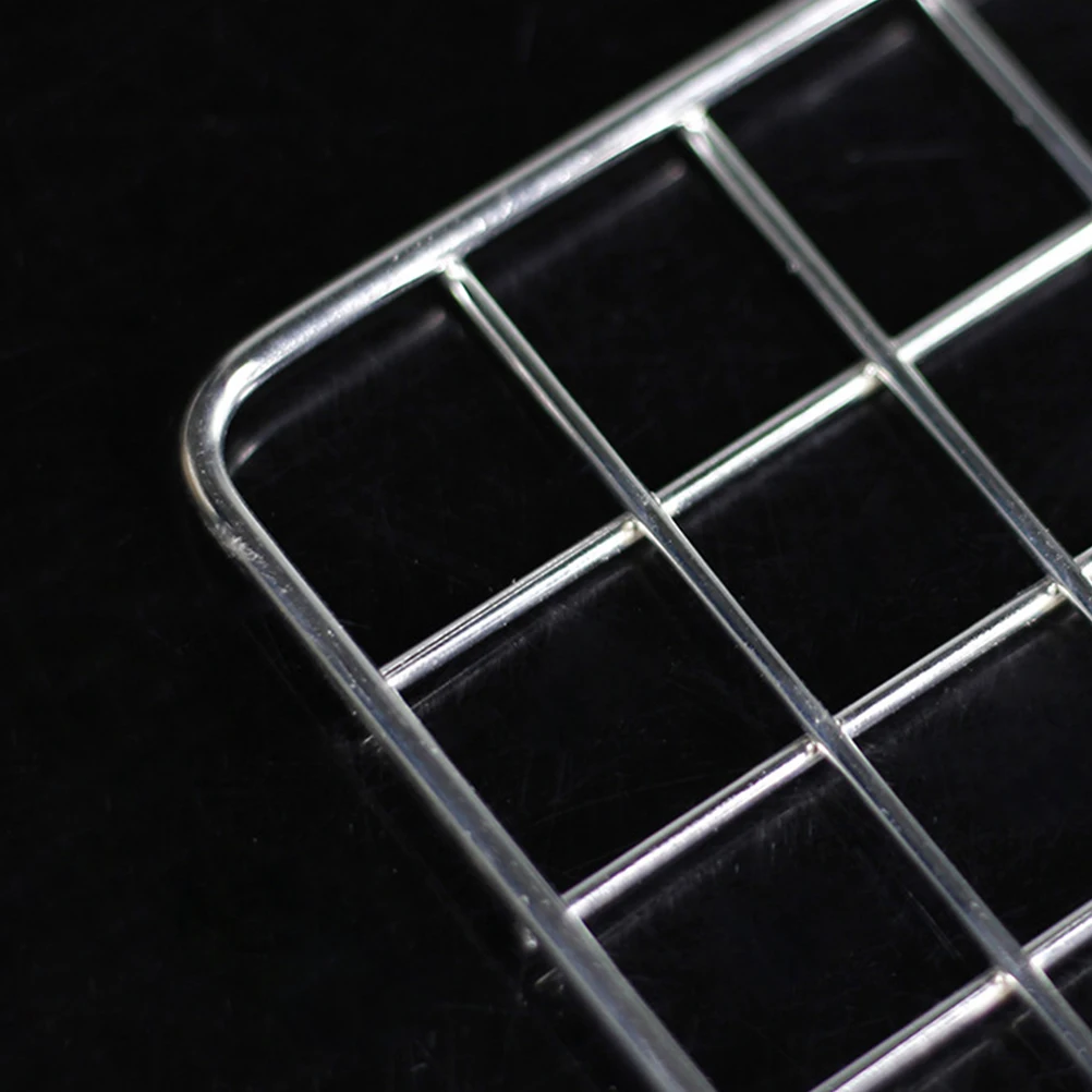 

Stainless Steel Cooling Rack High Strength Mesh Barbecue Grill Draining Roasting Cookie Cooling Rack French Fries Storage Net