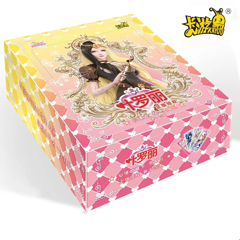 KAYOU Yeloli Card  Rhinoceros  Wave 14th Play a whole box of Fairy Dream Night Girl Collection card set toys for Christmas Gifts