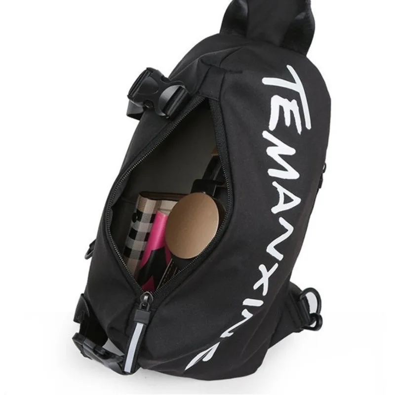 حقيبة صدر سام حقيبة ظهر كروس للرجال مقاومة للماء من قماش أكسفورد حقيبة كتف نسائية كاجوال للجنسين حقائب صغيرة