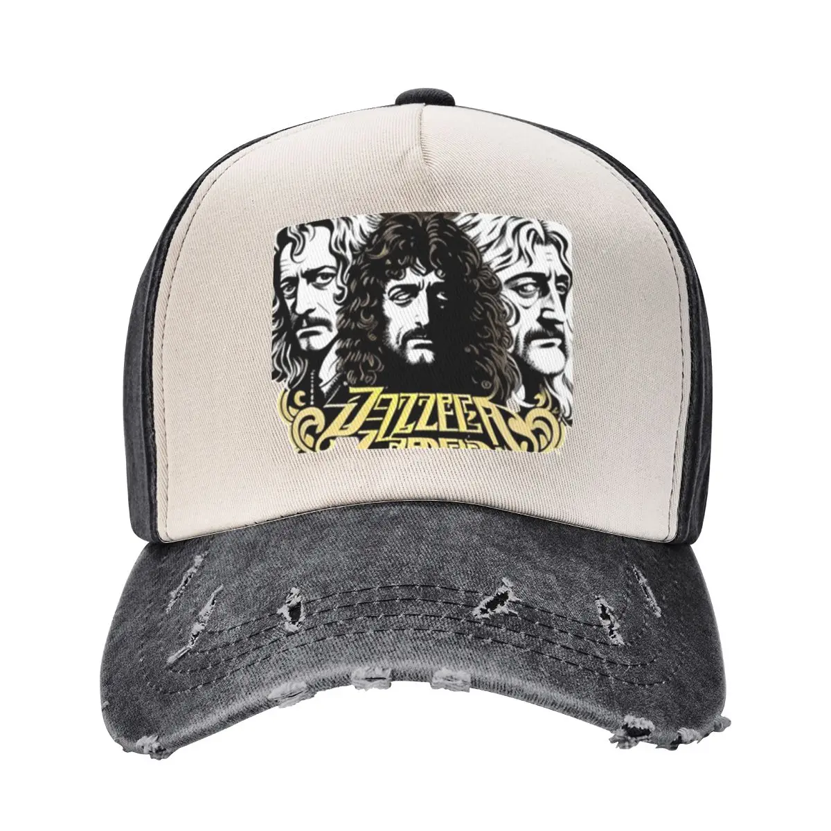 Zeppelin Legends Unite Line Baseball Cap Hat Beach Hood Hat Baseball Cap Hip Hop Boy Women's