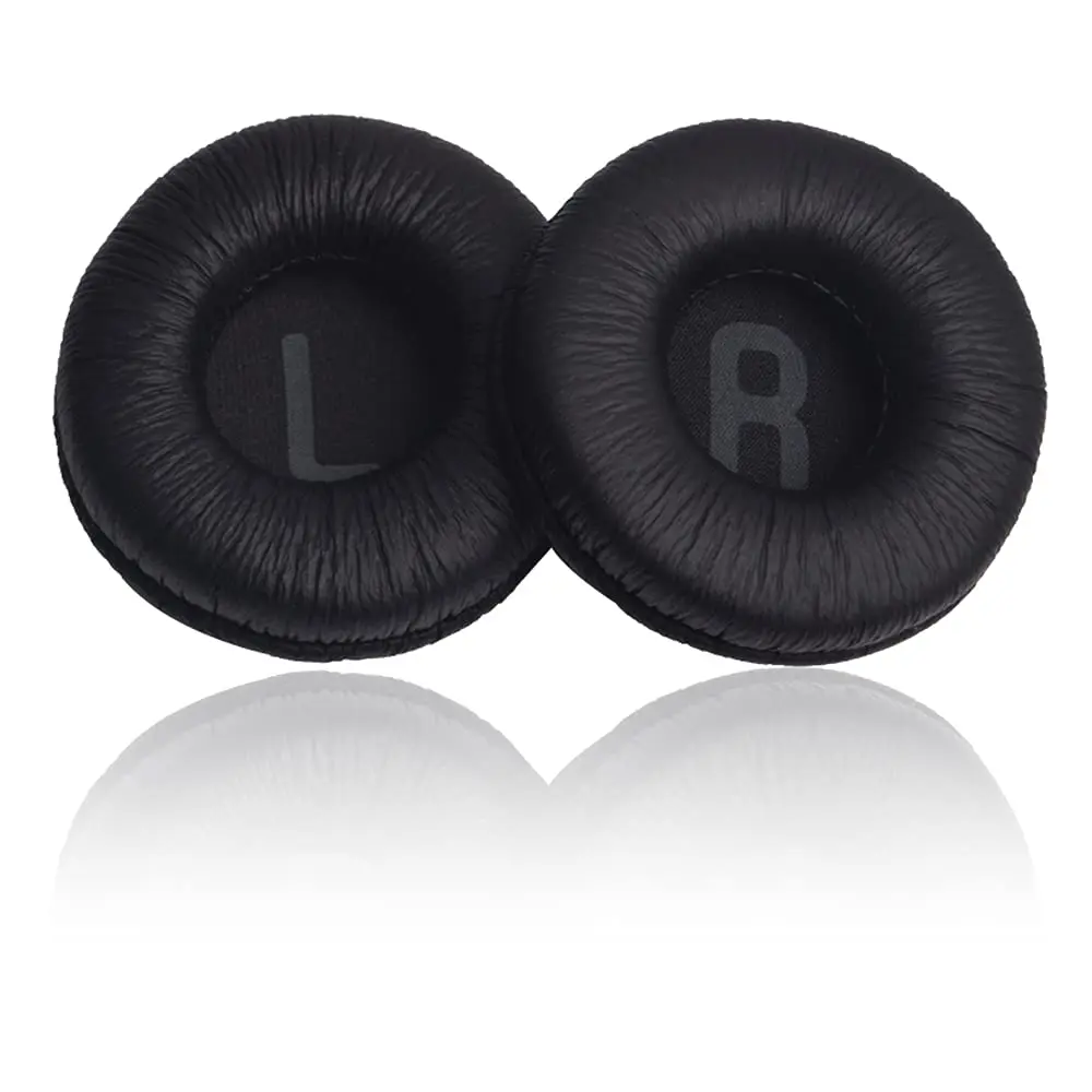 Replacement Ear Cushion Pads with Protein Leather and Memory Foam for JBL Tune 600 BTNC 500BT T450 JBL JR300 Wireless Headphones