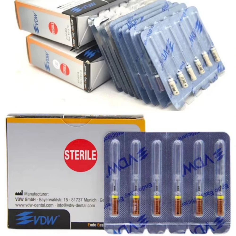 

4 Packs VDW Dental C-Pilot Files Endodontics Files 21mm25mm Dental Endo File 6-10#Endodontic Root Canal C Files Dentistry Tools