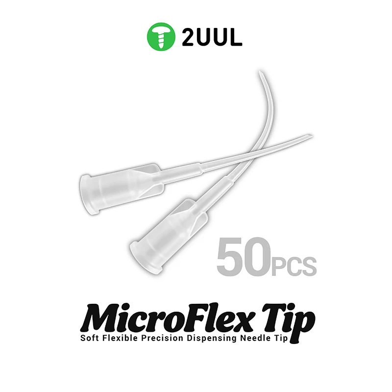 

Наконечники-иглы 2UUL CS10 MicroFlex Tip Soft Flexible Precision (50 шт./упак.) для точного дозирования при ремонте мобильных телефонов