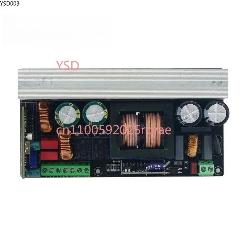 2-Channel Digital Power Amplifier Board with Switching Power Supply 2×300W High Power with Relay Speaker Protection Circuit