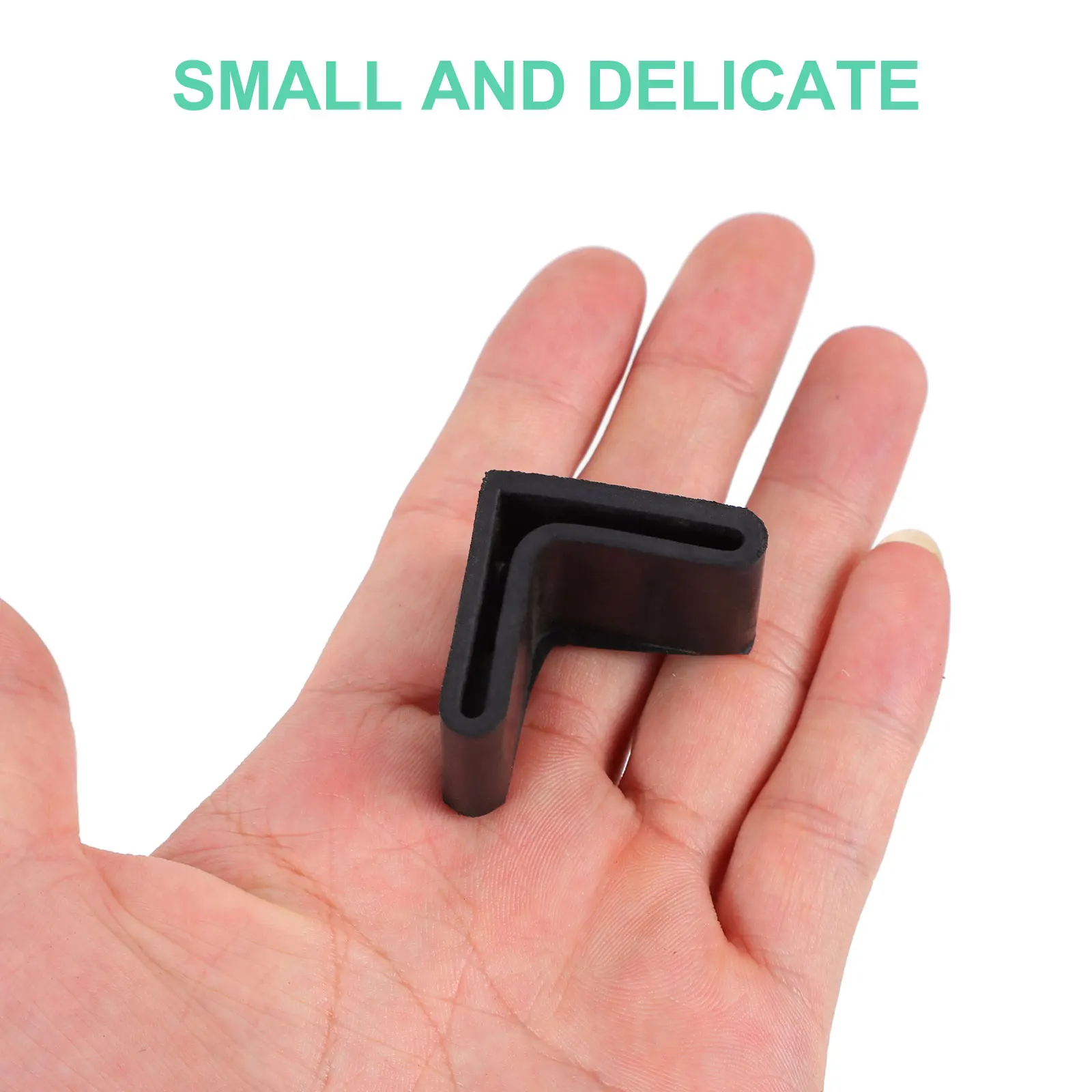 

10pcs Rubber Iron Foot Pads Durable Furniture Leg Furniture Leg Caps Caps Floor Protector Triangle Bracket Covers