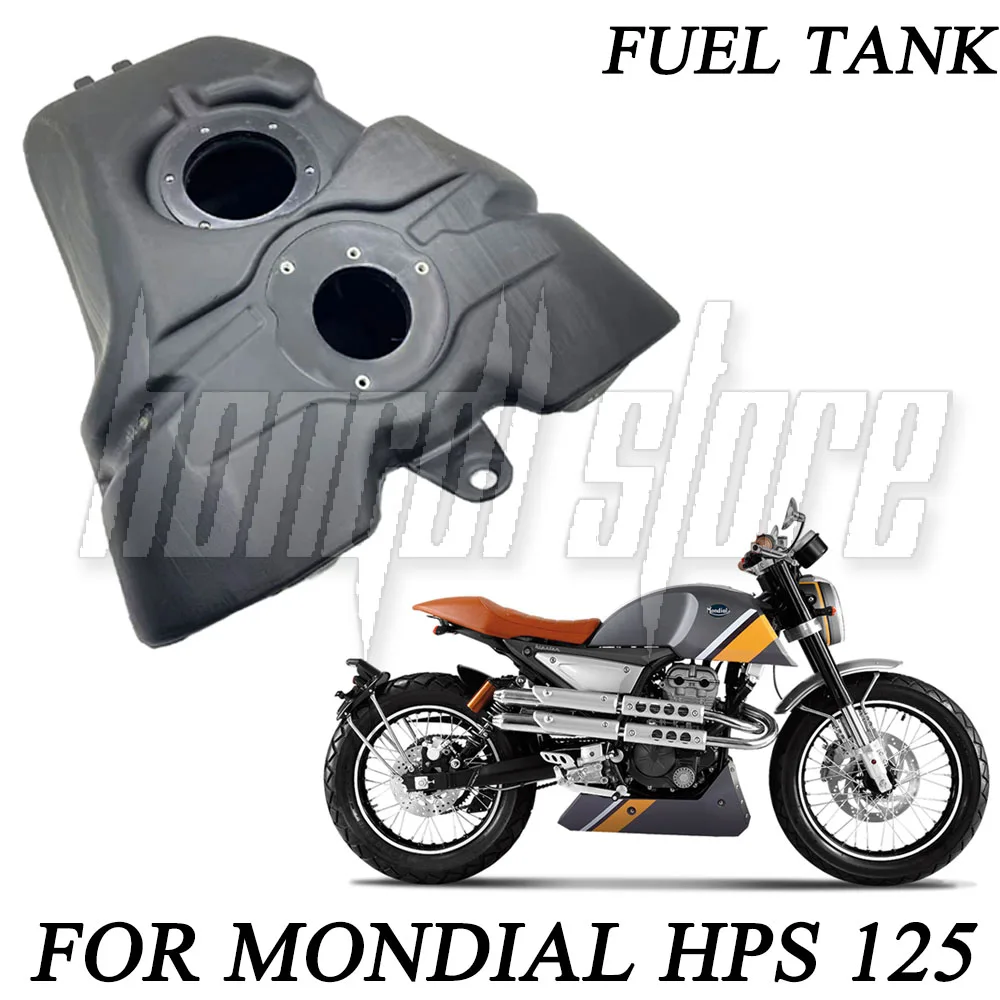 Nuevo para Mondial HPS 125 HPS125 tanque de combustible motocicleta tanque de combustible tipo de inyección tanque de combustible adecuado