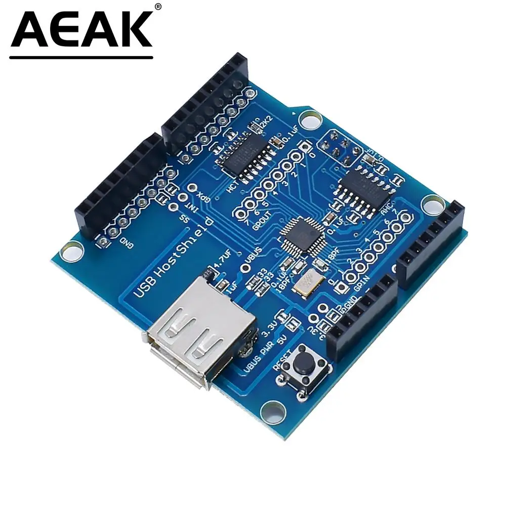 New USB Host Shield 2.0 compatible with arduino for Android ADK support For UNOMEGA